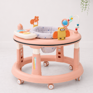 كراجة أطفال iBaby موديل W7 ألعاب محيطة ومتحرك 360 درجة