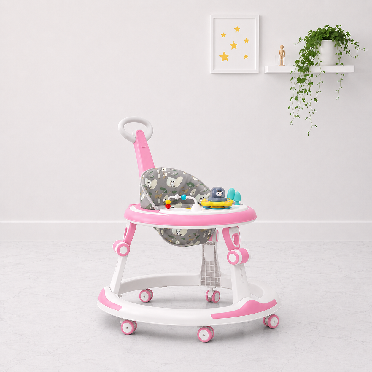 كراجة أطفال iBaby موديل W4 بتصميم الفضاء العصري - الصورة 2
