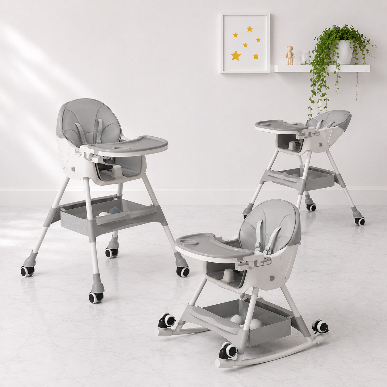 كرسي طعام iBaby ch-3479 مع هزاز