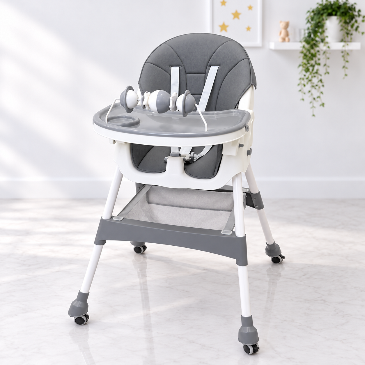 كرسي طعام iBaby - 003 بظهر مستويات - الصورة 2