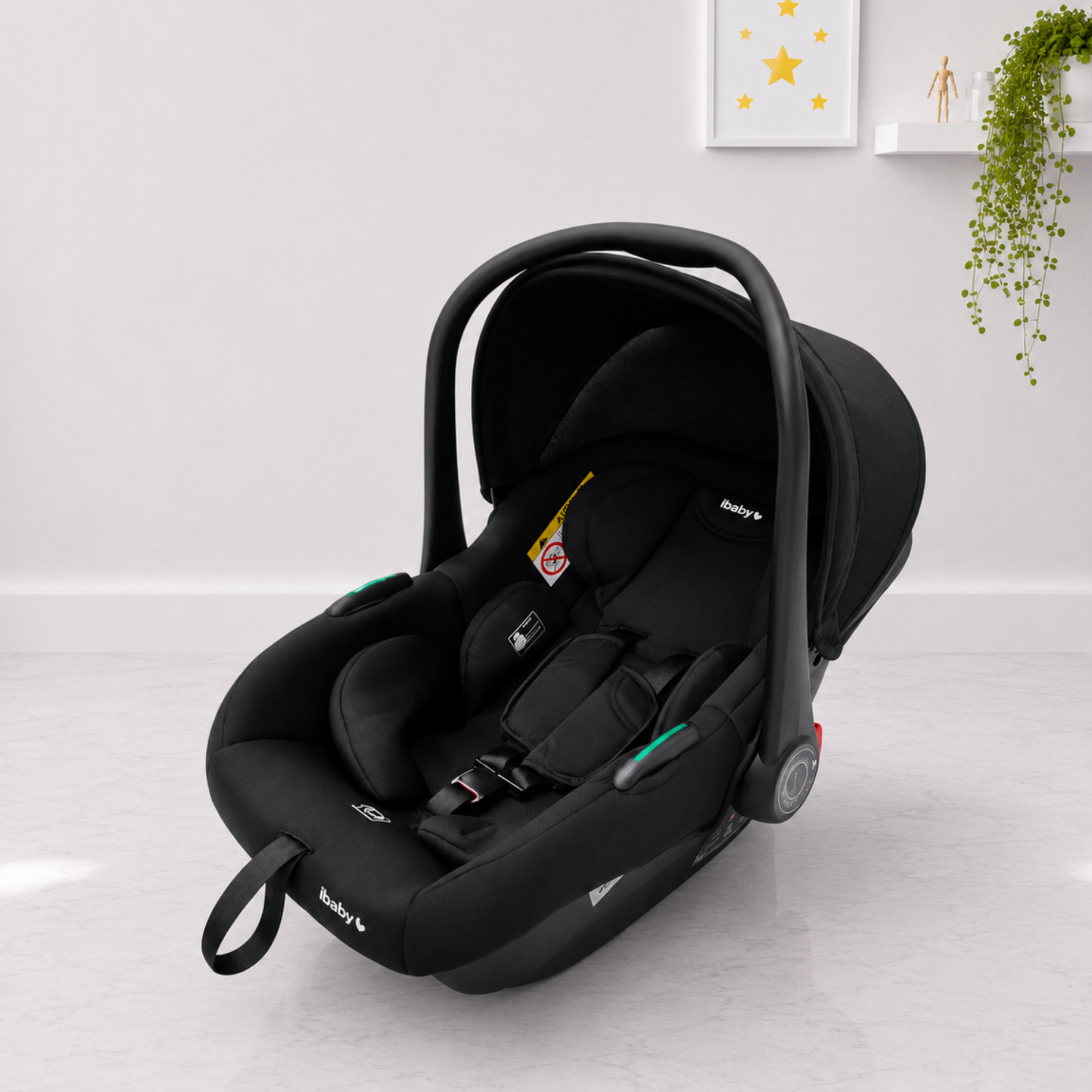 كوت كارسيت iBaby C8 – فرش طبقات مدعم، أمان عالي، وحمل مريح في كل مشوار - الصورة 2